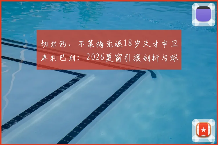切尔西、不莱梅竞逐18岁天才中卫库利巴利:2026夏窗引援剖析与球员实力前瞻
